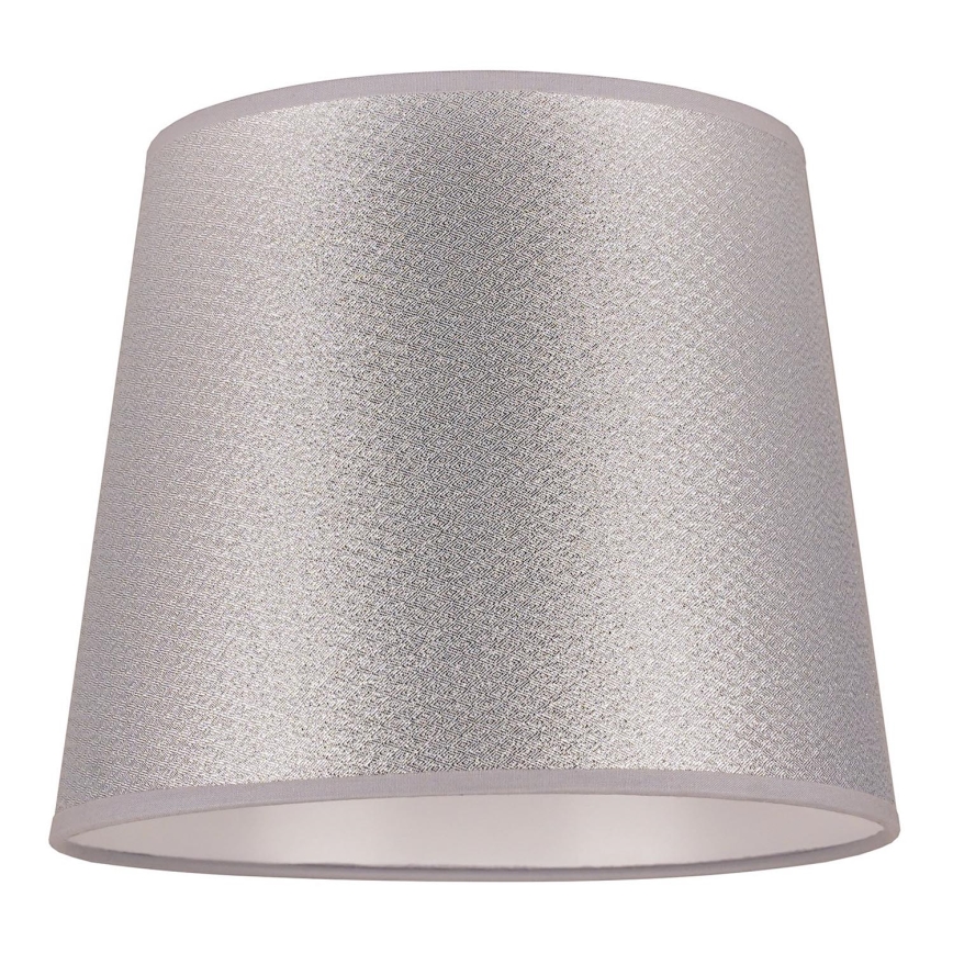 Duolla - Stínidlo k stolní lampě CLASSIC M E27 pr. 24 cm stříbrná
