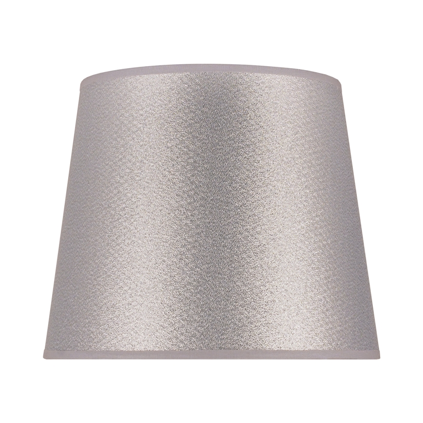 Duolla - Stínidlo k stolní lampě CLASSIC M E27 pr. 24 cm stříbrná