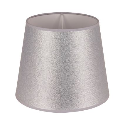 Duolla - Stínidlo k stolní lampě CLASSIC M E27 pr. 24 cm stříbrná