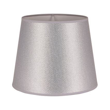 Duolla - Stínidlo k stolní lampě CLASSIC M E27 pr. 24 cm stříbrná