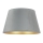 Duolla - Stínidlo k stolní lampě CONE M E27 pr. 28 cm šedá