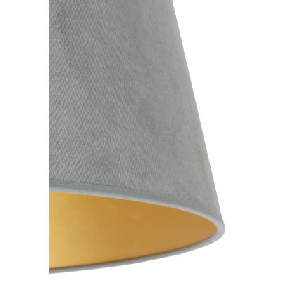 Duolla - Stínidlo k stolní lampě CONE M E27 pr. 28 cm šedá