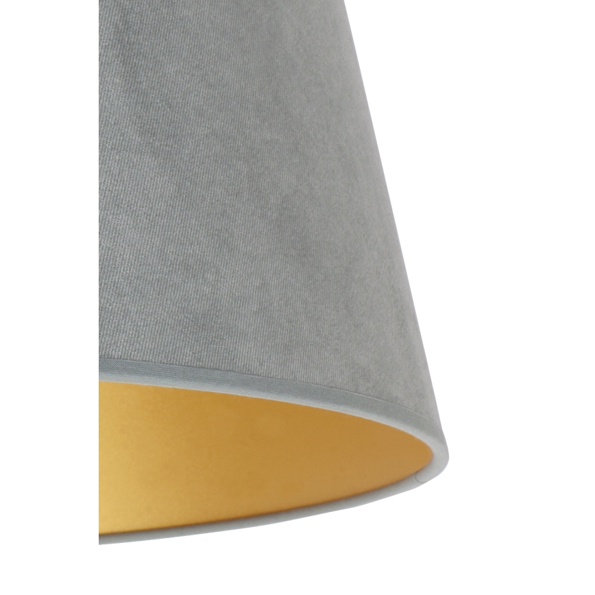Duolla - Stínidlo k stolní lampě CONE M E27 pr. 28 cm šedá