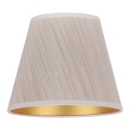 Duolla - Stínidlo k stolní lampě SOFIA XS E14 pr. 18,5 cm béžová