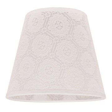 Duolla - Stínidlo k stolní lampě SOFIA XS E14 pr. 18,5 cm bílá