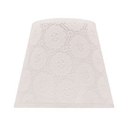 Duolla - Stínidlo k stolní lampě SOFIA XS E14 pr. 18,5 cm bílá