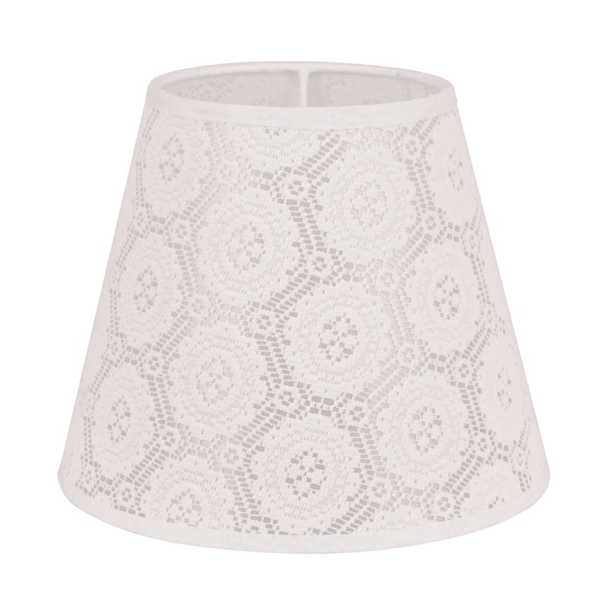Duolla - Stínidlo k stolní lampě SOFIA XS E14 pr. 18,5 cm bílá