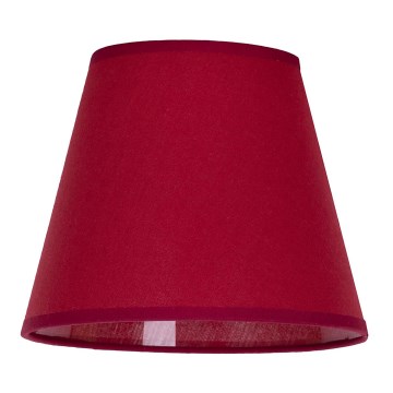 Duolla - Stínidlo k stolní lampě SOFIA XS E14 pr. 18,5 cm červená