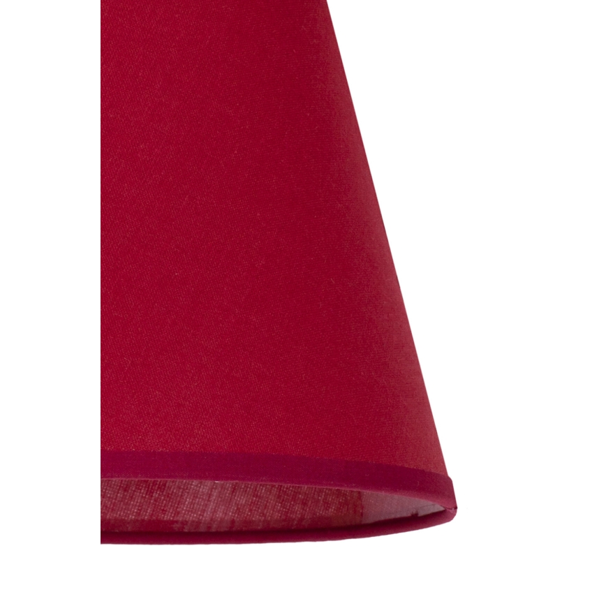 Duolla - Stínidlo k stolní lampě SOFIA XS E14 pr. 18,5 cm červená