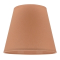 Duolla - Stínidlo k stolní lampě SOFIA XS E14 pr. 18,5 cm hnědá