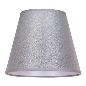 Duolla - Stínidlo k stolní lampě SOFIA XS E14 pr. 18,5 cm stříbrná