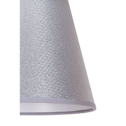 Duolla - Stínidlo k stolní lampě SOFIA XS E14 pr. 18,5 cm stříbrná