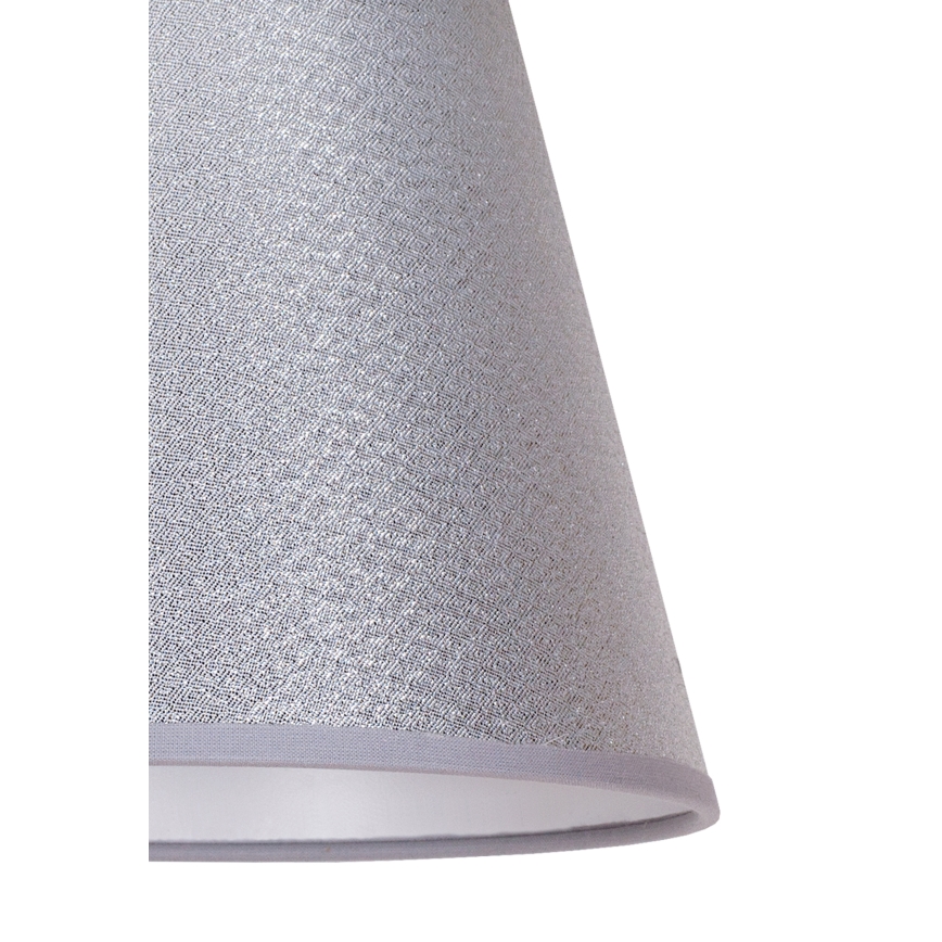 Duolla - Stínidlo k stolní lampě SOFIA XS E14 pr. 18,5 cm stříbrná