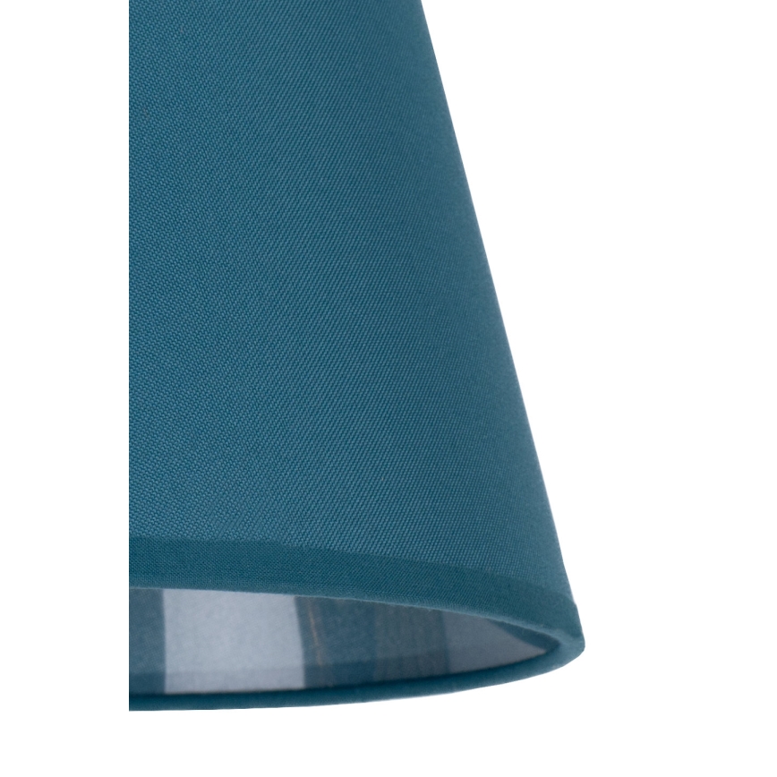 Duolla - Stínidlo k stolní lampě SOFIA XS E14 pr. 18,5 cm tyrkysová