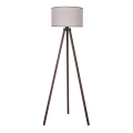 Duolla - Stojací lampa 1xE27/60W/230V pr. 44 cm béžová/hnědá