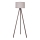 Duolla - Stojací lampa 1xE27/60W/230V pr. 44 cm béžová/hnědá
