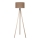 Duolla - Stojací lampa 1xE27/60W/230V pr. 44 cm hnědá/béžová