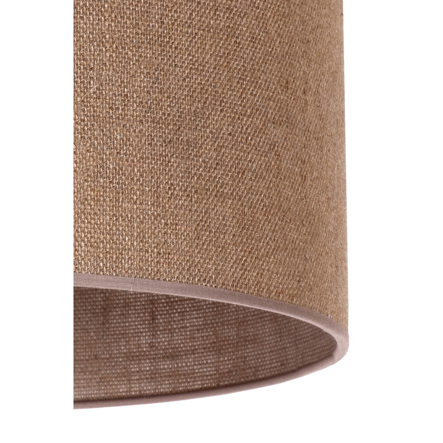 Duolla - Stojací lampa 1xE27/60W/230V pr. 44 cm hnědá/bílá