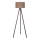 Duolla - Stojací lampa 1xE27/60W/230V pr. 44 cm hnědá