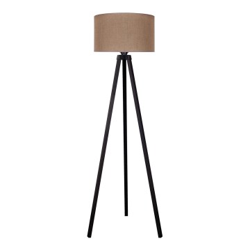 Duolla - Stojací lampa 1xE27/60W/230V pr. 44 cm hnědá/wenge