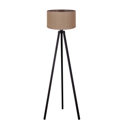 Duolla - Stojací lampa 1xE27/60W/230V pr. 44 cm hnědá/wenge