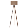 Duolla - Stojací lampa 1xE27/60W/230V pr. 44 cm hnědá/wenge