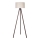 Duolla - Stojací lampa 1xE27/60W/230V pr. 44 cm krémová/hnědá