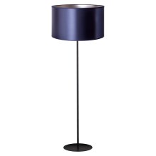 Duolla - Stojací lampa CANNES 1xE27/15W/230V 45 cm modrá/stříbrná/černá