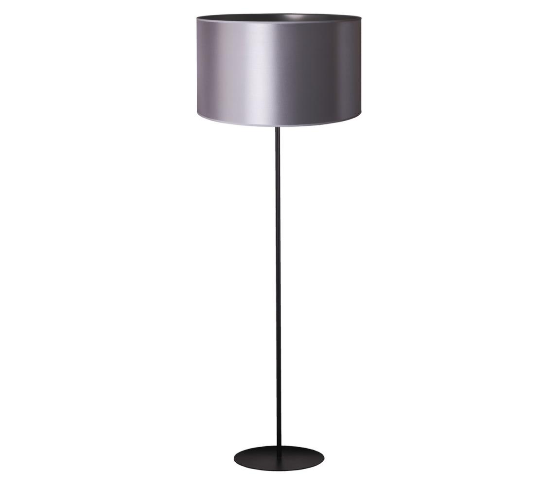   - Stojací lampa CANNES 1xE27/15W/230V 45 cm stříbrná/černá 