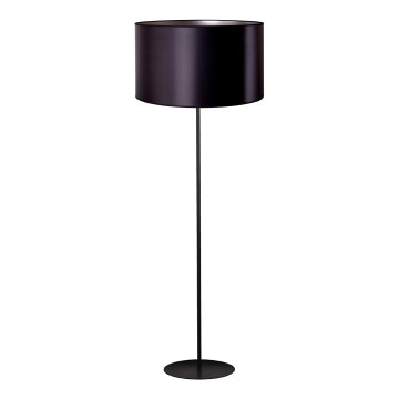 Duolla - Stojací lampa CANNES 1xE27/15W/230V pr. 45 cm černá/stříbrná