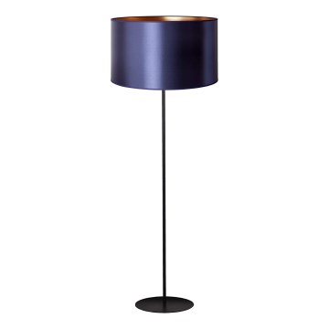 Duolla - Stojací lampa CANNES 1xE27/15W/230V pr. 45 cm fialová/měděná/černá