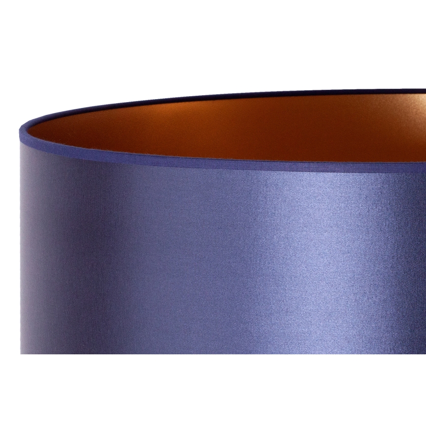 Duolla - Stojací lampa CANNES 1xE27/15W/230V pr. 45 cm fialová/měděná/černá