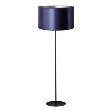 Duolla - Stojací lampa CANNES 1xE27/15W/230V pr. 45 cm fialová/stříbrná/černá