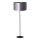 Duolla - Stojací lampa CANNES 1xE27/15W/230V pr. 45 cm stříbrná/černá