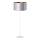 Duolla - Stojací lampa CANNES 1xE27/15W/230V pr. 45 cm stříbrná/měděná/bílá