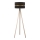 Duolla - Stojací lampa DUO 1xE27/60W/230V pr. 44 cm černá/béžová