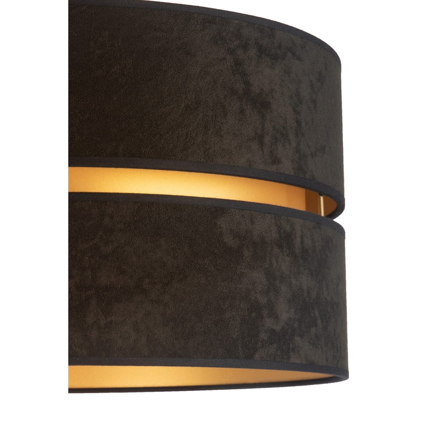 Duolla - Stojací lampa DUO 1xE27/60W/230V pr. 44 cm černá/bílá