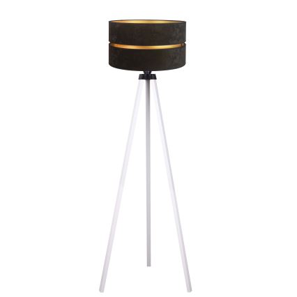 Duolla - Stojací lampa DUO 1xE27/60W/230V pr. 44 cm černá/bílá