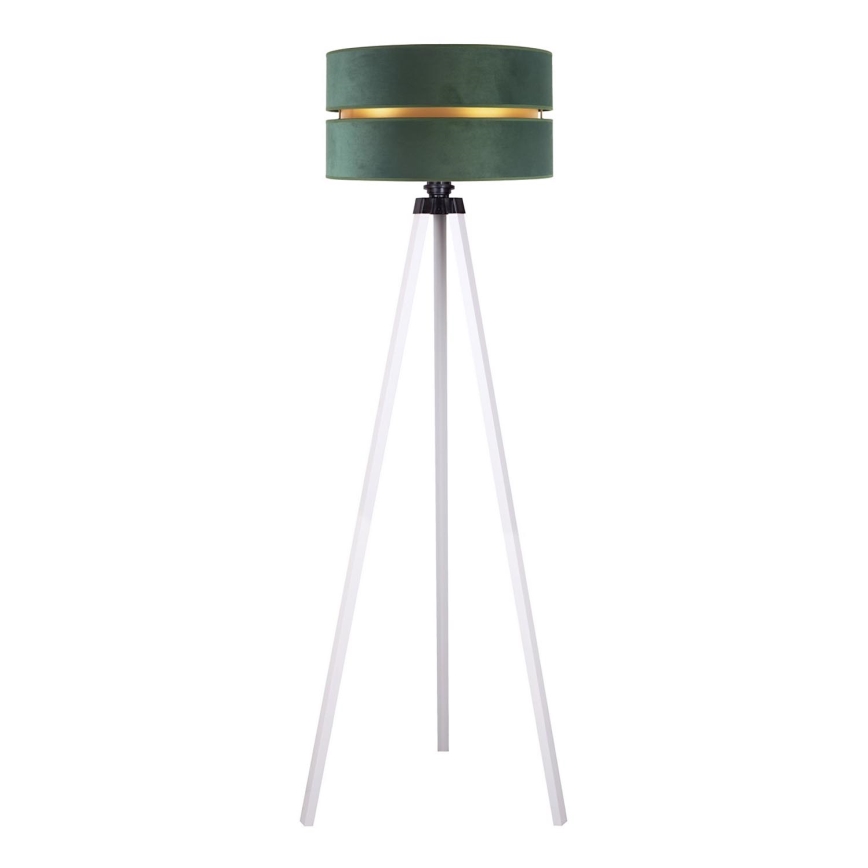 Duolla - Stojací lampa DUO 1xE27/60W/230V pr. 44 cm zelená/bílá