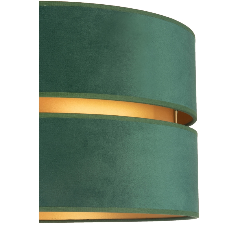 Duolla - Stojací lampa DUO 1xE27/60W/230V pr. 44 cm zelená/bílá