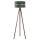 Duolla - Stojací lampa DUO 1xE27/60W/230V pr. 44 cm zelená/wenge