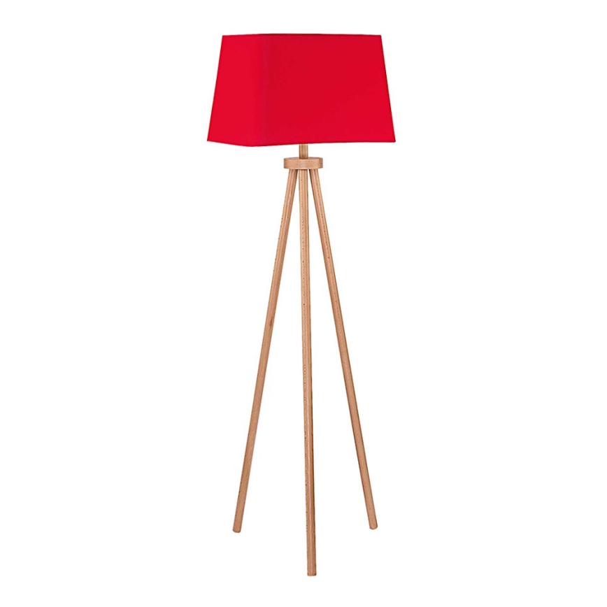 Duolla - Stojací lampa ECHO1 1xE27/40W/230V červená