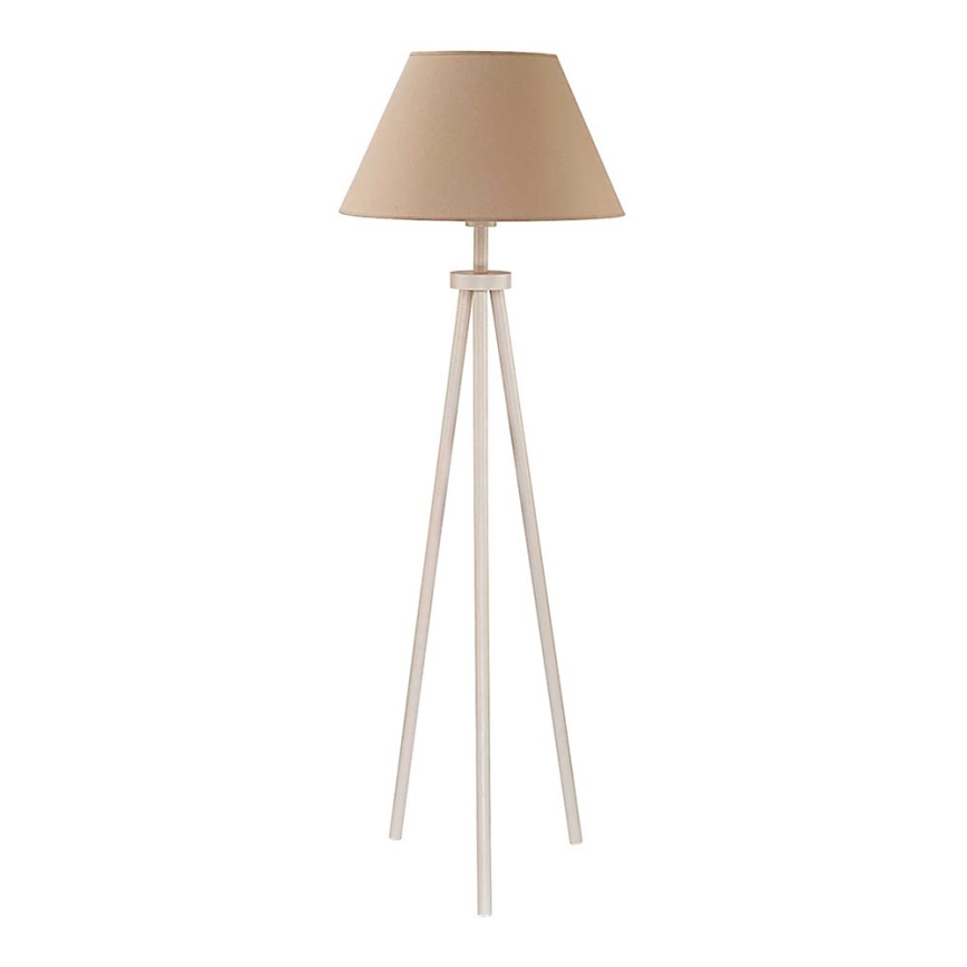 Duolla - Stojací lampa ECHO1 1xE27/40W/230V pr. 50 cm hnědá