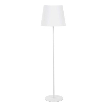 Duolla - Stojací lampa ECO 1xE27/40W/230V pr. 38 cm bílá
