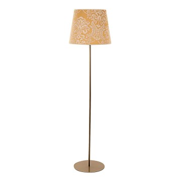 Duolla - Stojací lampa SOPRANO 1xE27/40W/230V pr. 38 cm zlatá