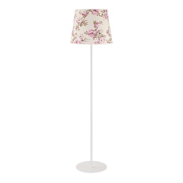 Duolla - Stojací lampa VIOLIN 1xE27/40W/230V pr. 38 cm růže