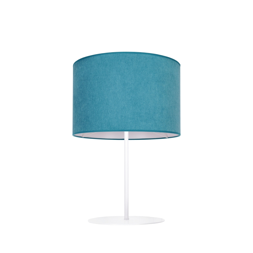 Duolla - Stolní lampa BRISTOL 1xE14/15W/230V pr. 17,5 cm modrá/bílá