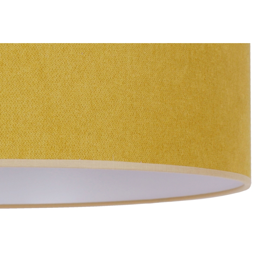 Duolla - Stolní lampa BRISTOL 1xE14/15W/230V pr. 17,5 cm žlutá/bílá