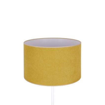 Duolla - Stolní lampa BRISTOL 1xE14/15W/230V pr. 17,5 cm žlutá/bílá