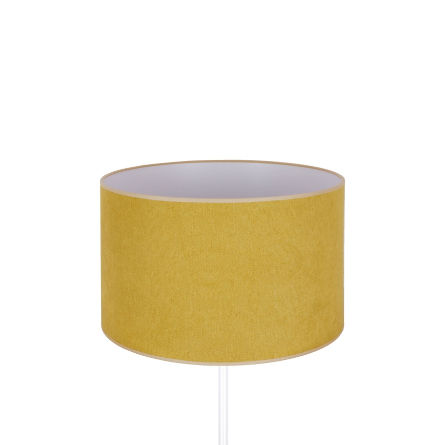 Duolla - Stolní lampa BRISTOL 1xE14/15W/230V pr. 17,5 cm žlutá/bílá